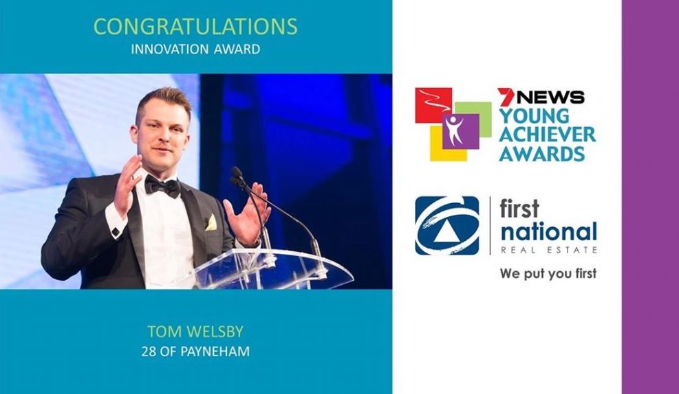Tom Welsby Wins First National Real Estate Innovation Award